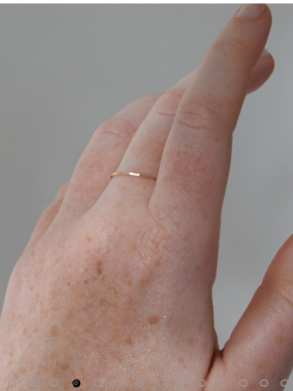 NWT Catbird Thin Gold Stacking Ring - Picture 5 of 9